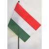Magyarország zászló kicsi (30 x 45 cm) zászlórúdon