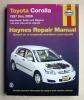 Toyota Corolla javítási könyv (1997-2006) Haynes