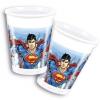 Superman műanyag pohár 200ml 8db