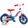 Dino Sport kék-fehér-piros kerékpár 10-es méretben