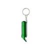 Üvegnyitó kulcstartó lámpa, zöld