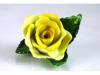 Régi Herendi porcelán sárga rózsa